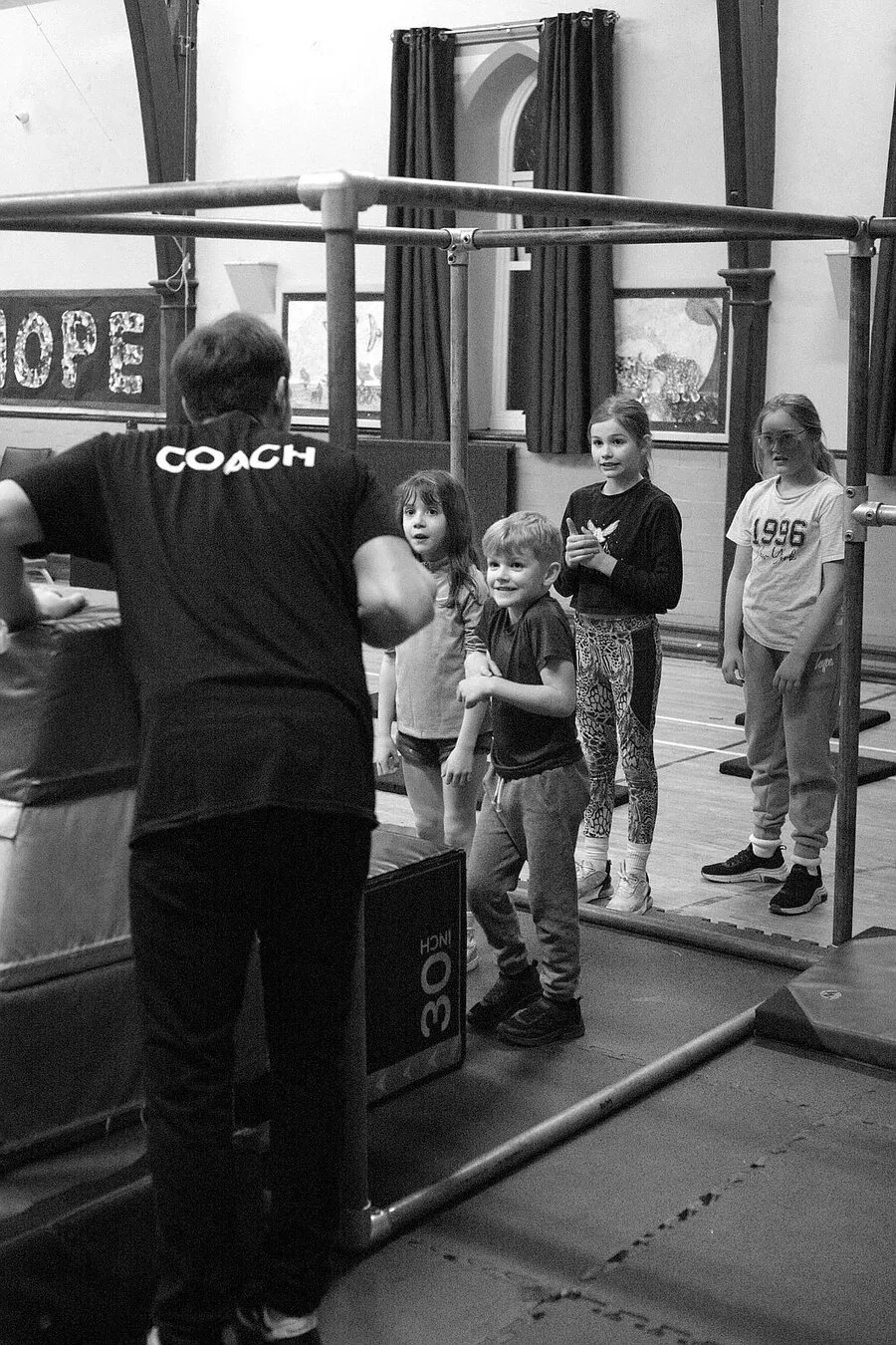 Young people engaged and focused during a Movement Matters session at Hope Church